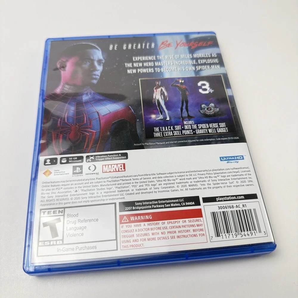 Marvel's Spider-Man: Miles Morales Launch Edition Sony PlayStation 5 PS5 Tested